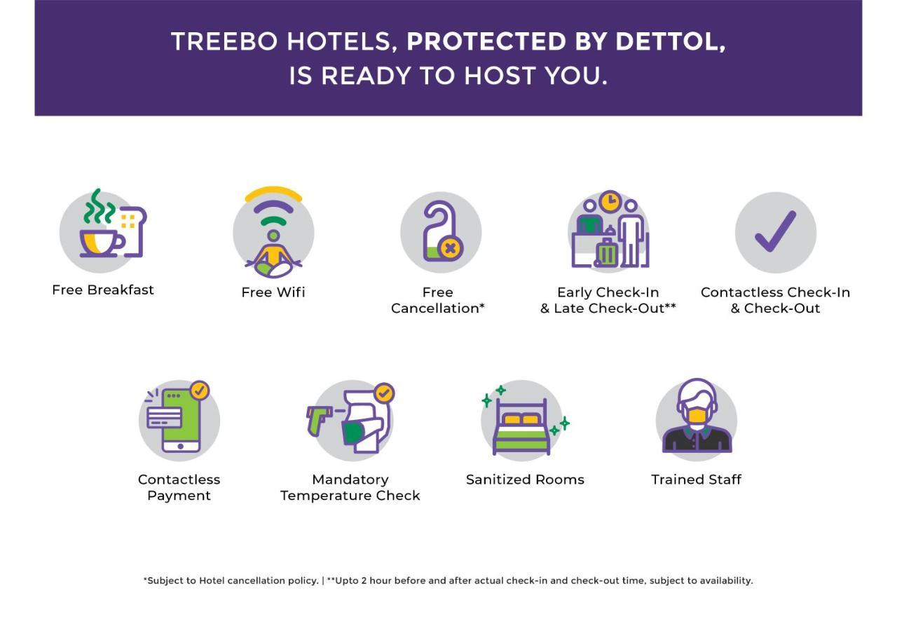 Treebo Trend Paragon Suites Mahipalpur نيودلهي المظهر الخارجي الصورة